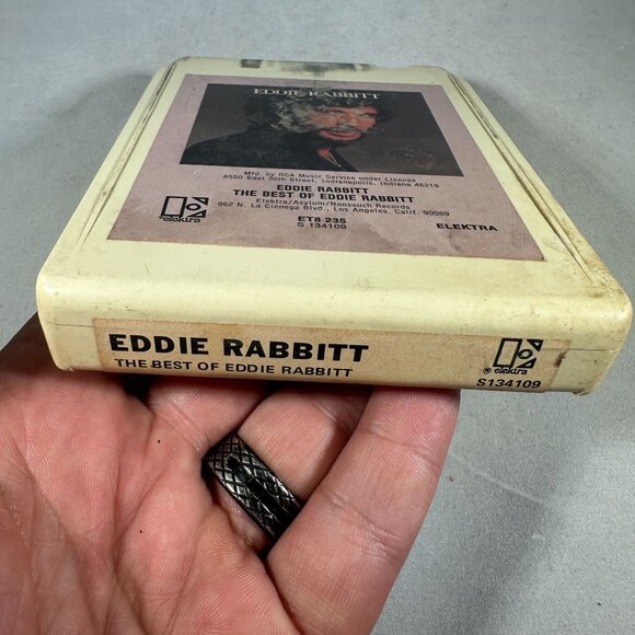 Eddie Rabbitt The Best Of Eddie Rabbitt Elektra 8-Track Album Collectible Vintag - Picture 3 of 4